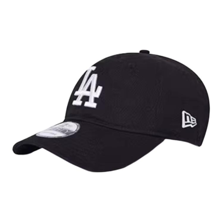 

New Era Хлопковая бейсболка унисекс черная, Black