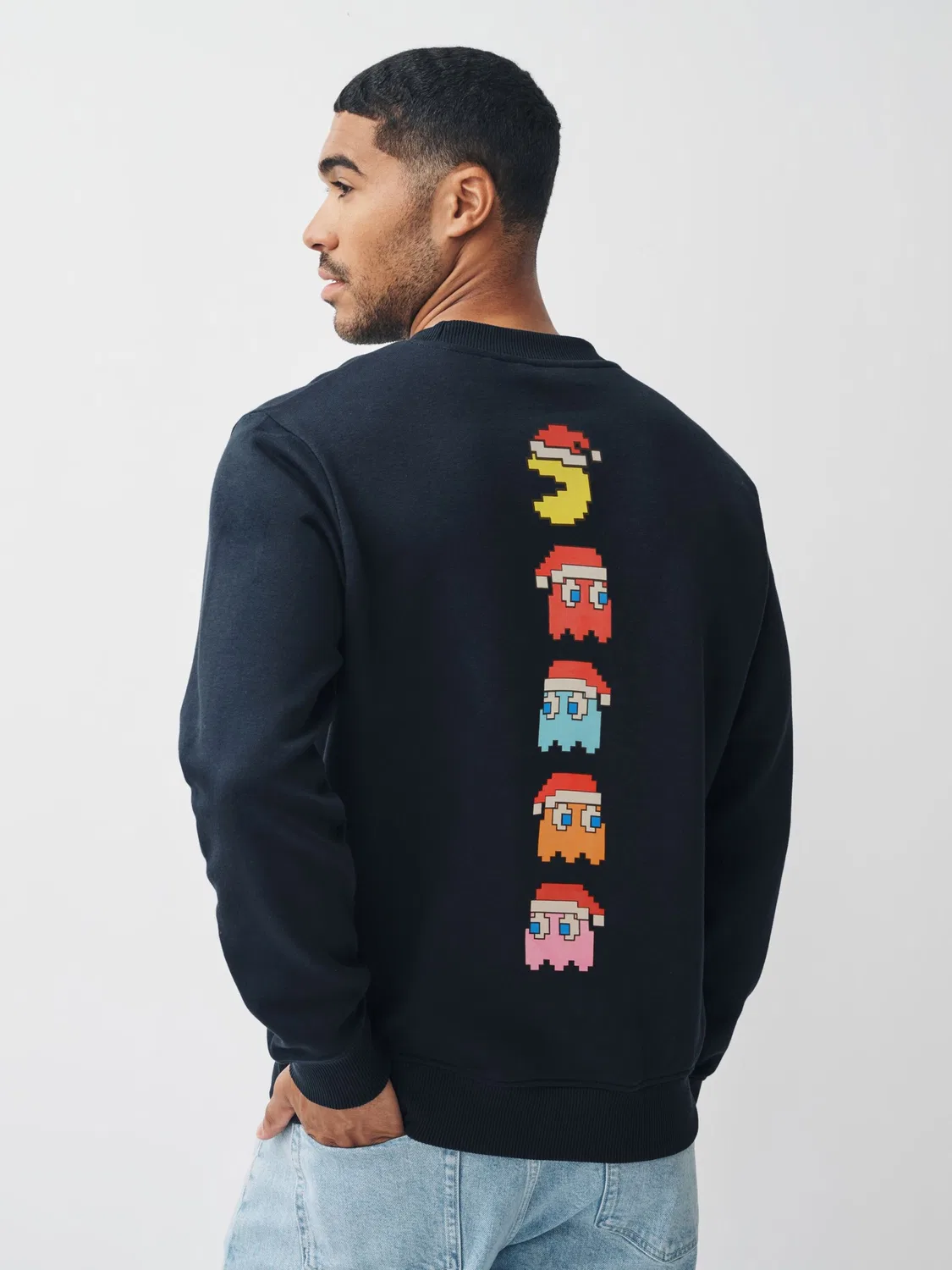 Толстовка 'Pacman' Next, Navy/Light Blue — фото 3