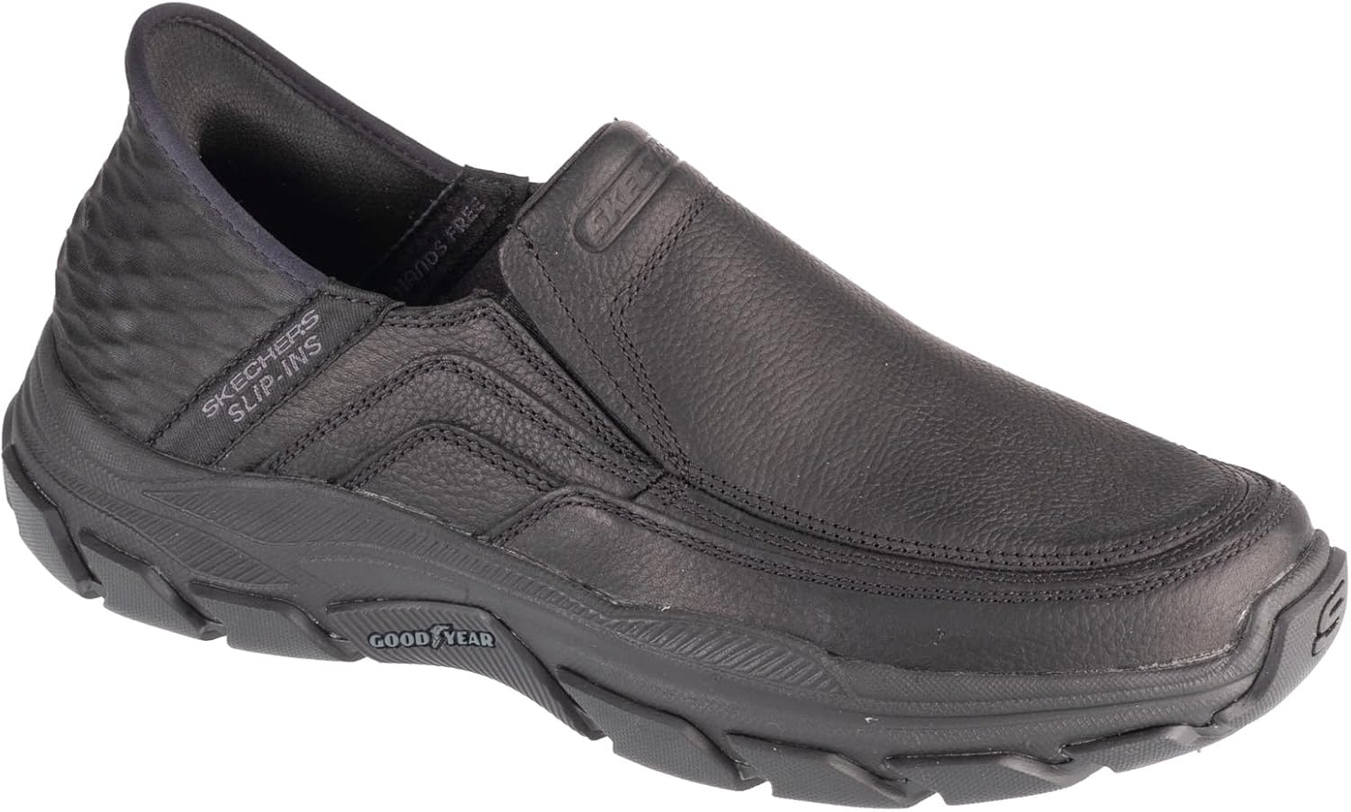 Мужские кроссовки Skechers USA Respected - Elgin 204810, черный — фото 2