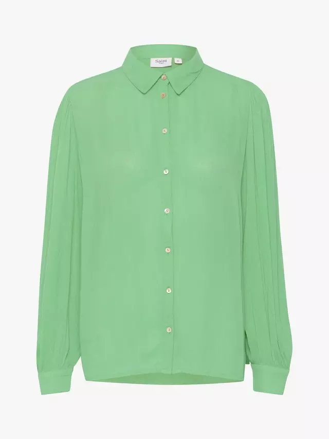 

Рубашка Saint Tropez Alba Button Up, цвет zephyr green