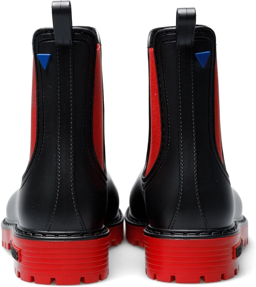 Ботинки VERBENAS Gaudi Mate -rojo Wellington Boots, Black — фото 4