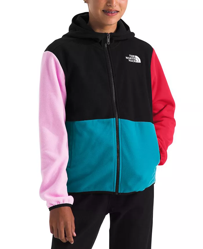 

Куртка с капюшоном на молнии Big Girls Teen Glacier The North Face, синий