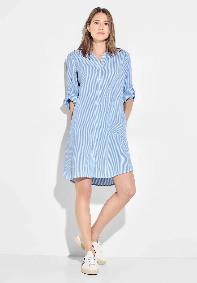 

Платье-блузка Cecil с планкой на пуговицах, цвет Soda Blouse Blue