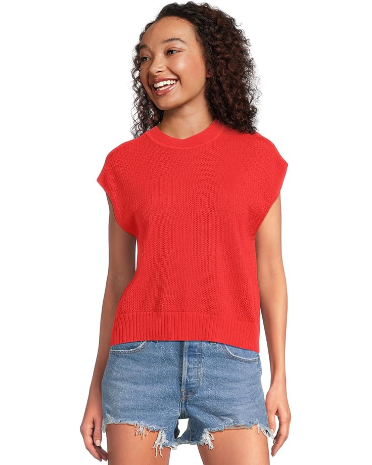 

Свитер Lilla P Short Sleeve Crewneck Sweater, цвет Begonia