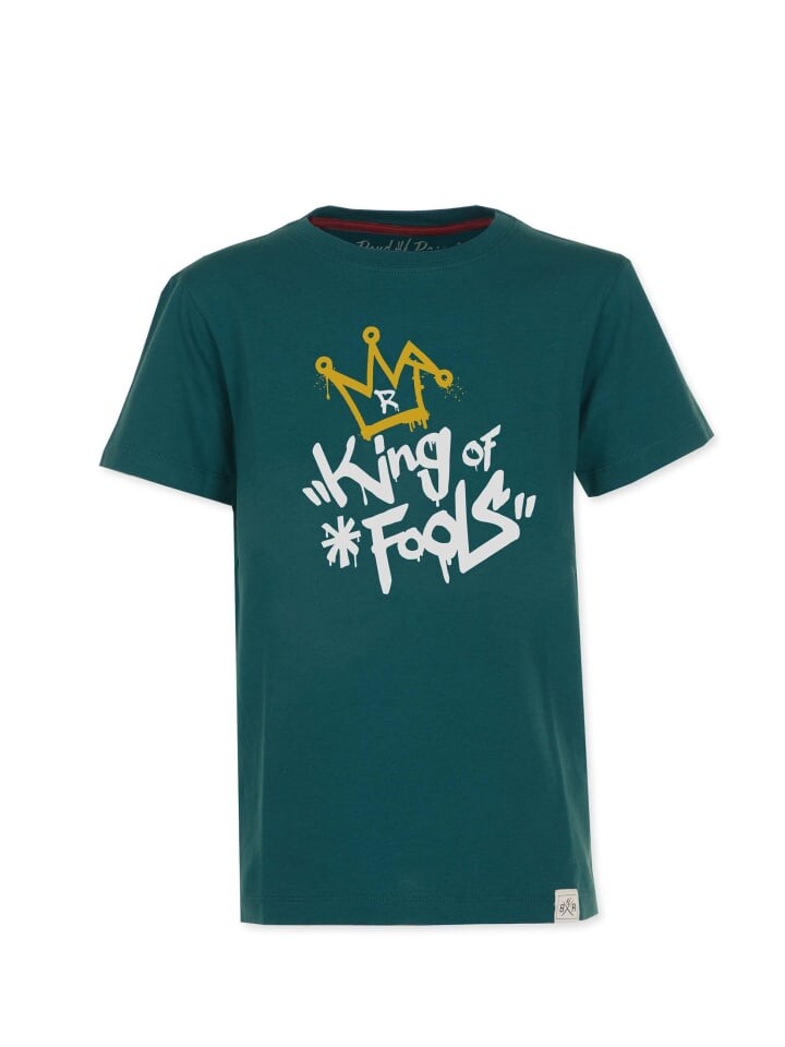 

Футболка Band of Rascals King of Fools, цвет racing-green