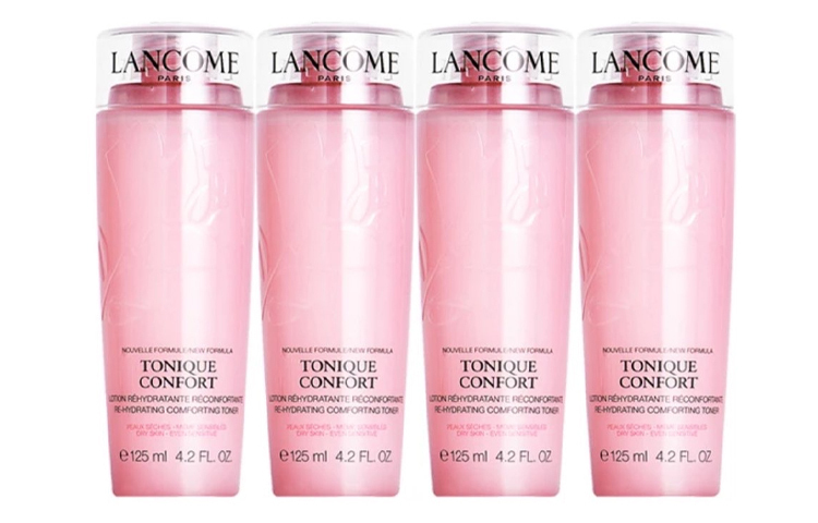 LANCOME Lankou розовый водный пробный размер, очищающий увлажняющий тоник, увлажняющий успокаивающий увлажняющий освежающий увлажняющий очищающий — фото 3