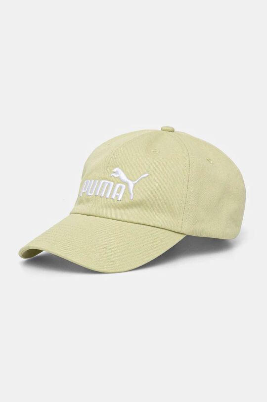 

Хлопковая бейсболка Puma, зеленый