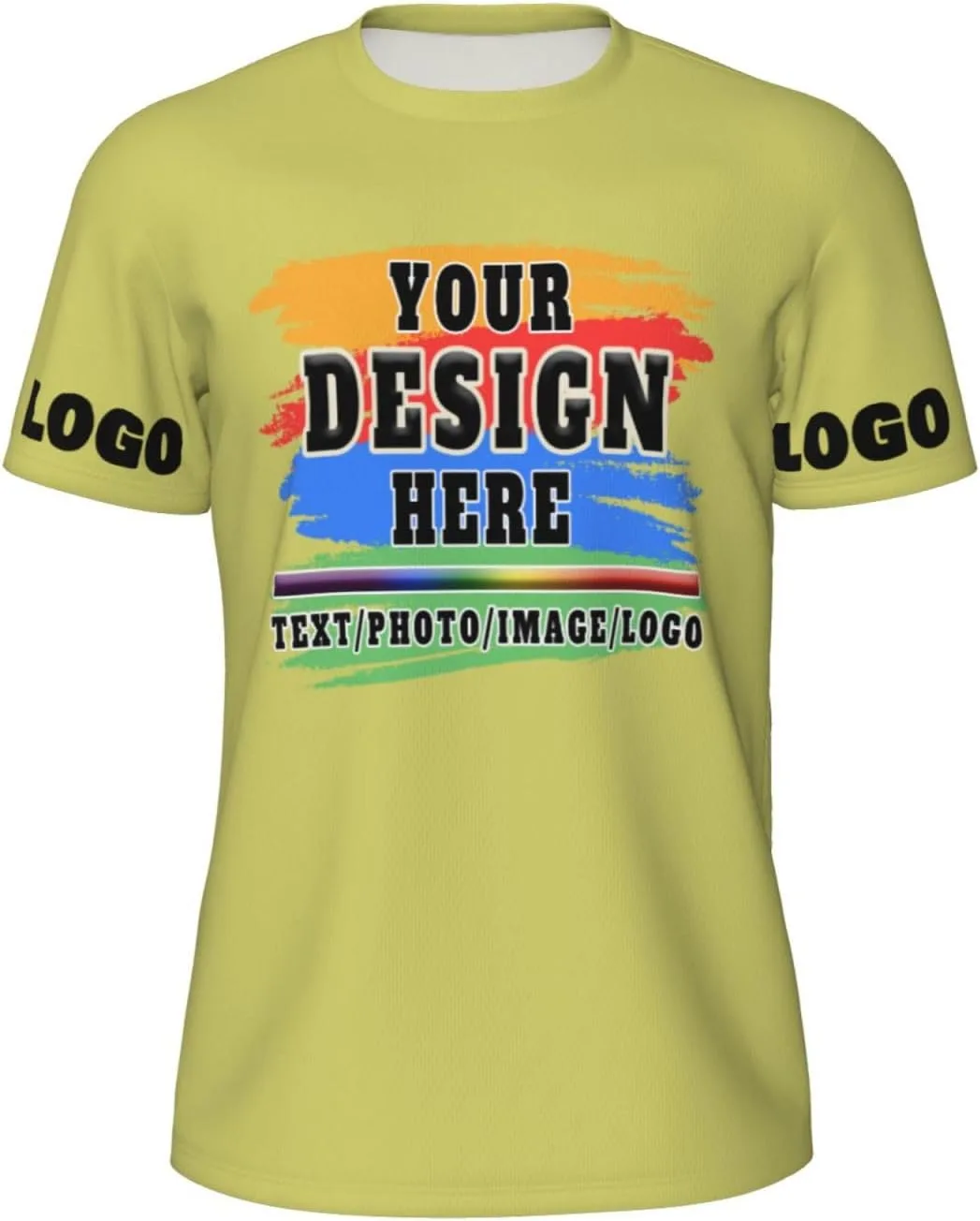 Футболка Custom T Shirt, дизайн Multi-color — фото 2