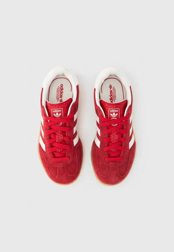 Кроссовки gazelle для дома, унисекс Adidas Originals, Better Scarlet/White/Gum — фото 4