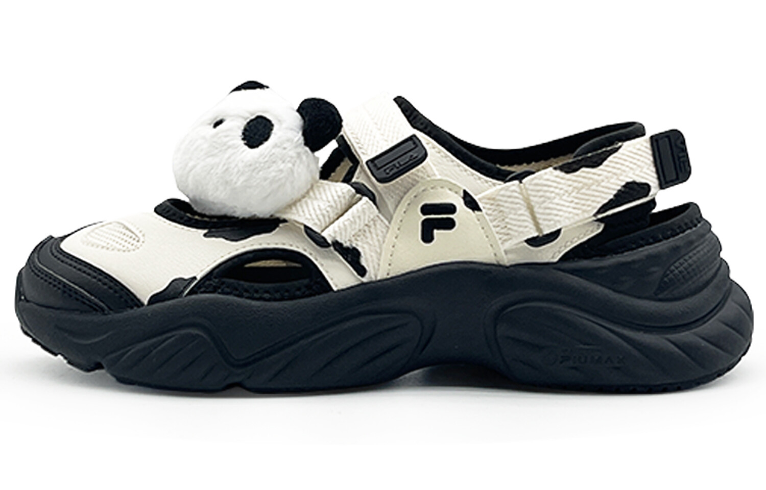 

Кроссовки FILA FUSION Conch Lifestyle Shoes Women's Low-top Black/white, черный