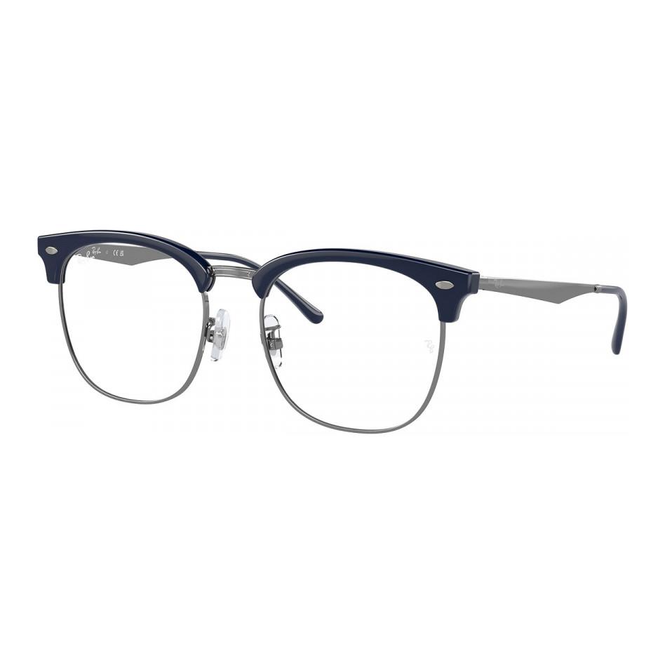 

RayBan Металлическая квадратная оправа для очков инжекционного литья унисекс синяя, Blue