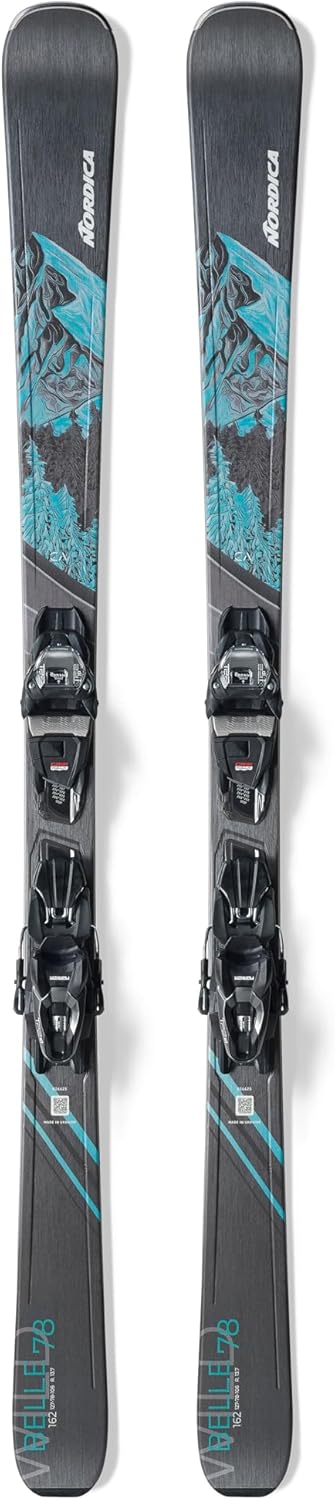 

Женские универсальные лыжи Nordica Wild Belle 78 CA с креплением TP2 Compact 10 FDT, Black/Water, Черный, Женские универсальные лыжи Nordica Wild Belle 78 CA с креплением TP2 Compact 10 FDT, Black/Water