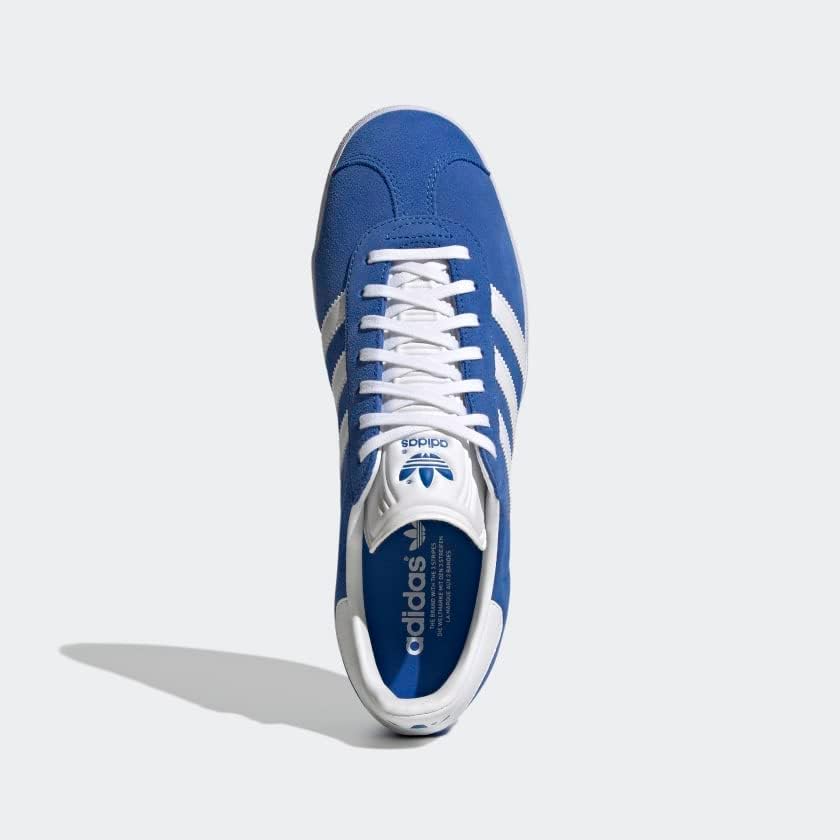 Мужские кроссовки Adidas Gazelle Adv, белый/синий — фото 2