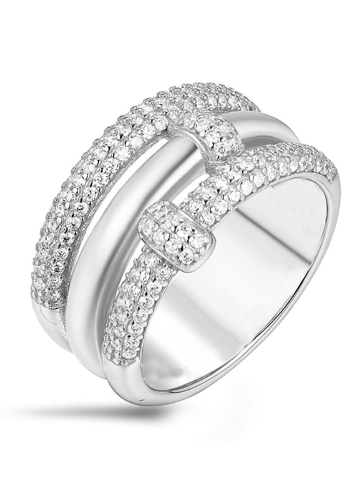 

DI GIORGIO Серебряное кольцо с драгоценными камнями