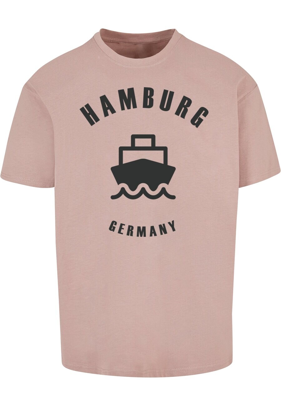 

Футболка Merchcode HAMBURG, цвет Powder
