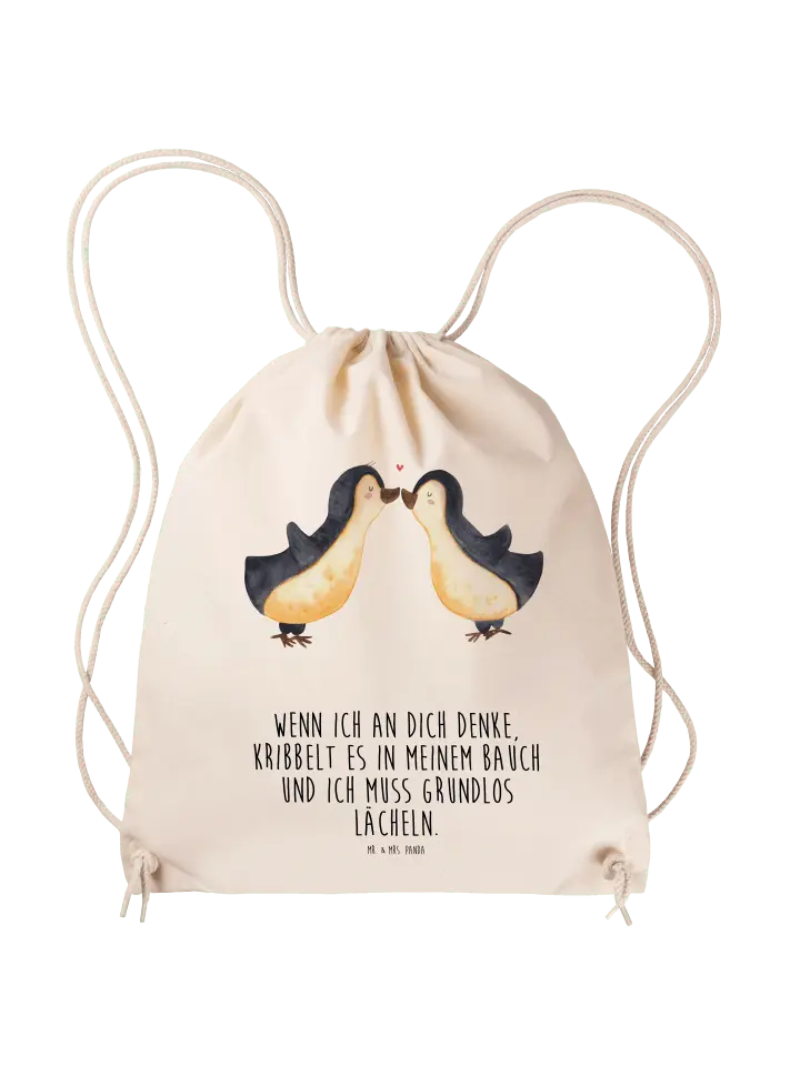 

Спортивная сумка Mr. & Mrs. Panda, кремовый