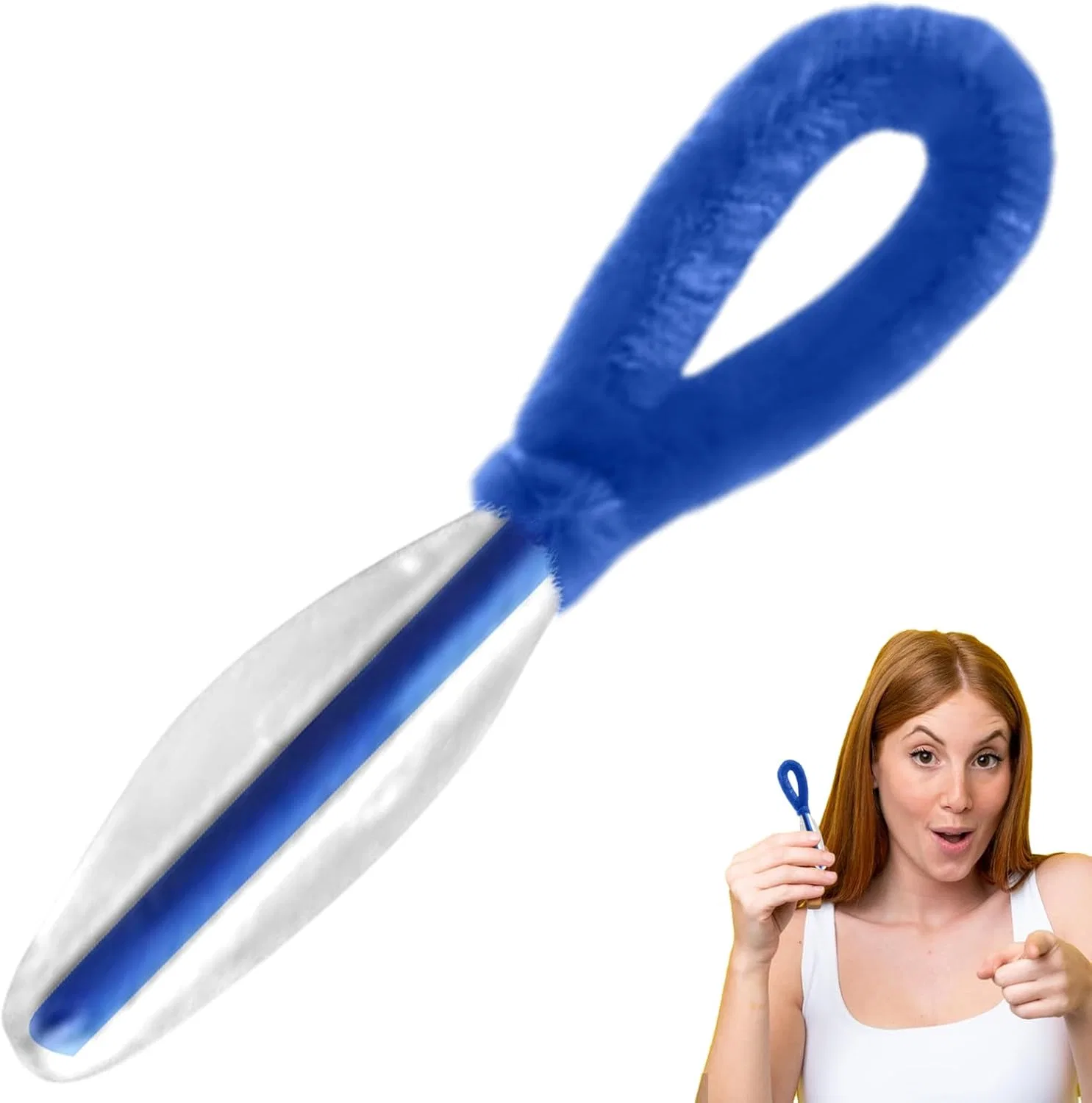 Щетка для чистки пупка Generisch, Darkblue