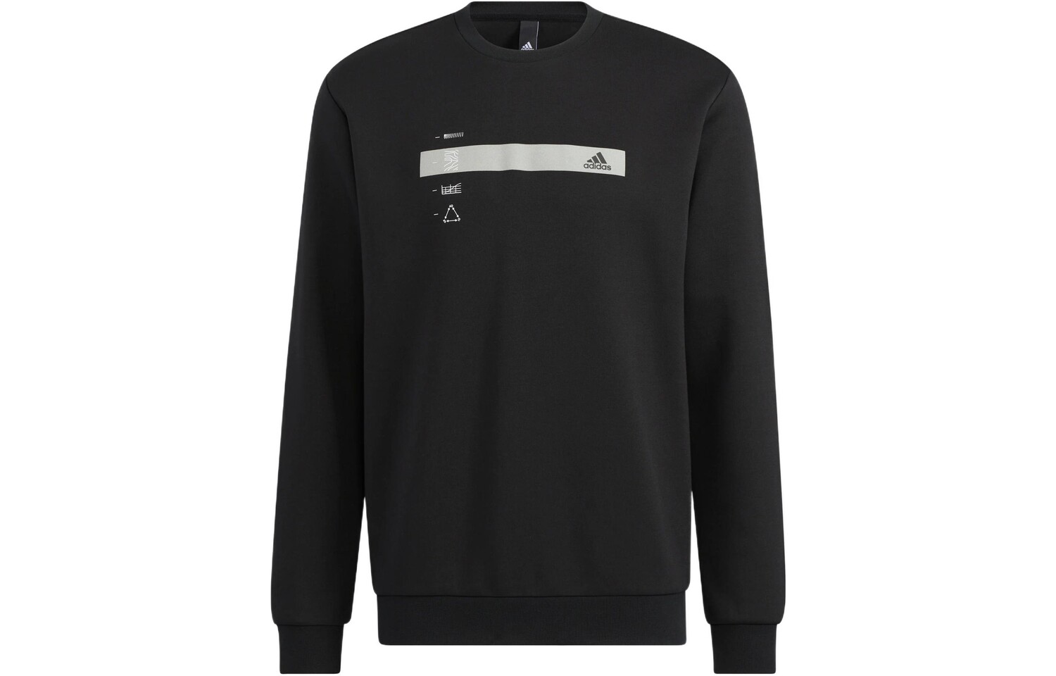 

Толстовка мужская черная Adidas, черный