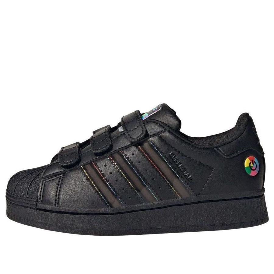

Кроссовки (PS) adidas Superstar LED Light 'Black', черный