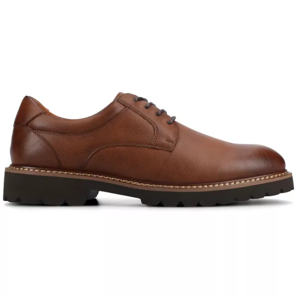 Туфли Templeton Comfort Lug Sole мужские гибкие оксфорды на массивной подошве Vance, коричневый — фото 3