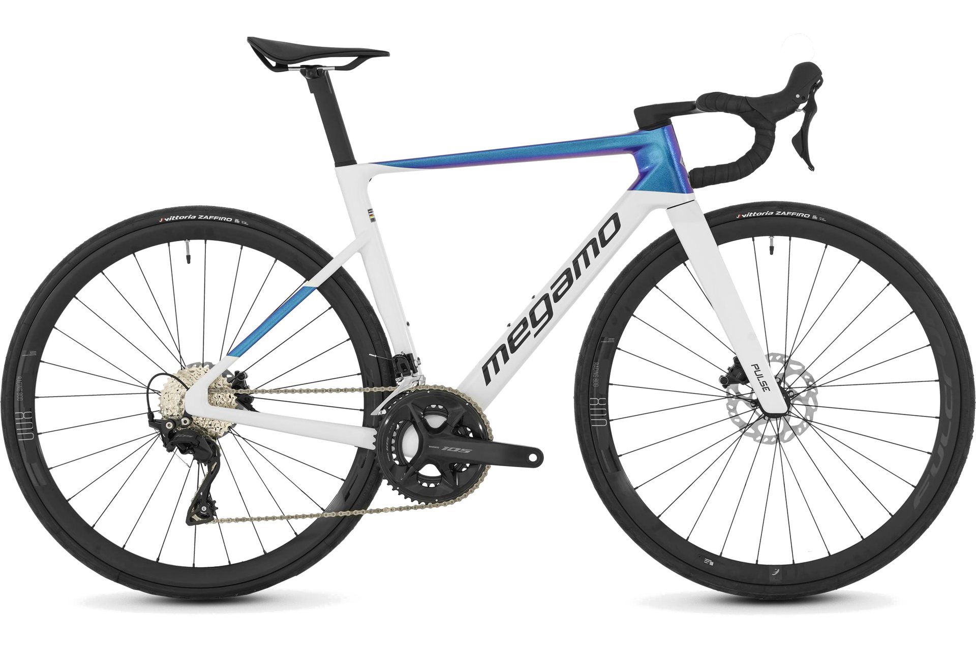 

Шоссейный велосипед Megamo Pulse 20 - 28 дюймов - diamant - 2026, weiß | white blue