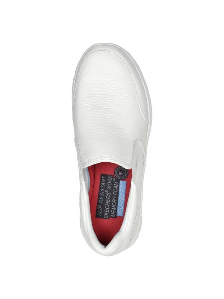 Кроссовки на шнуровке Skechers Footwear Slipper Work, белый — фото 2