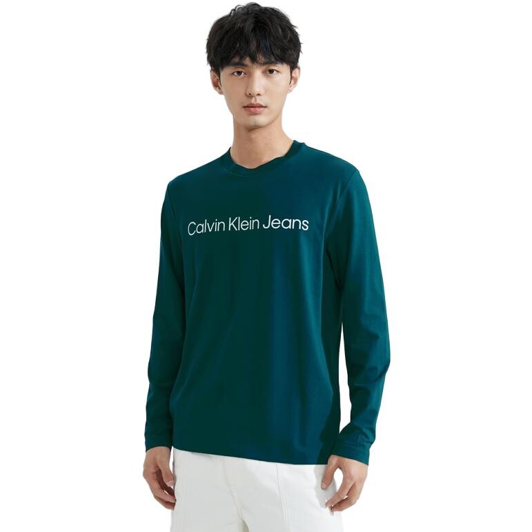 Футболка мужская Deep Sea Green Calvin Klein, зеленый — фото 3