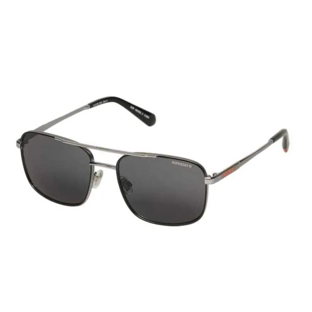 

Солнцезащитные очки Superdry Square Metal Aviator, черный