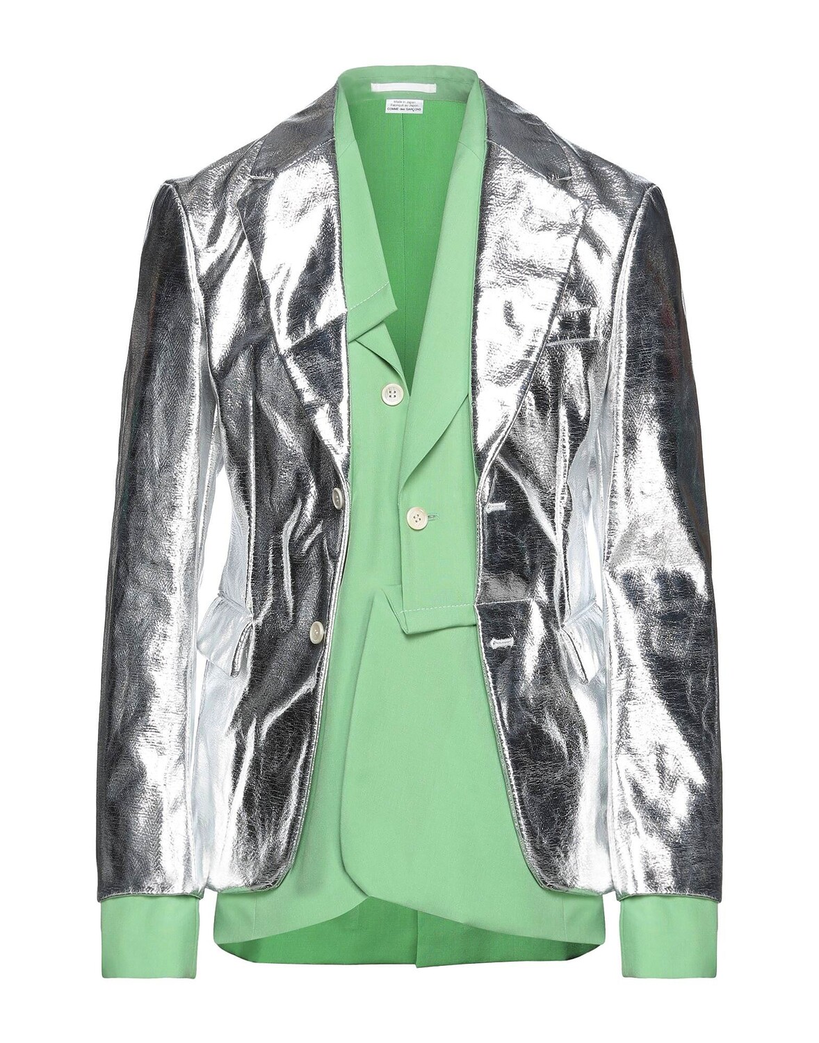 

Блейзер Comme Des Garçons, серебро