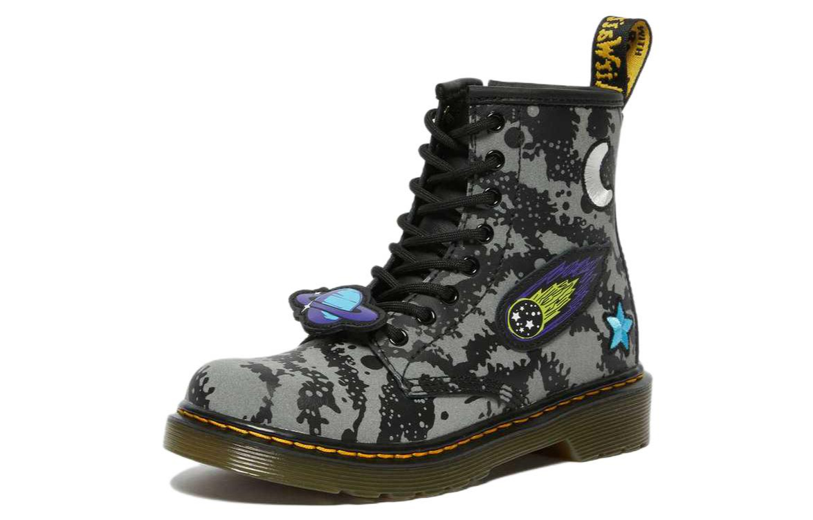 

1460 Детские" Ботинки Детские Dr.Martens, цвет Black Gray