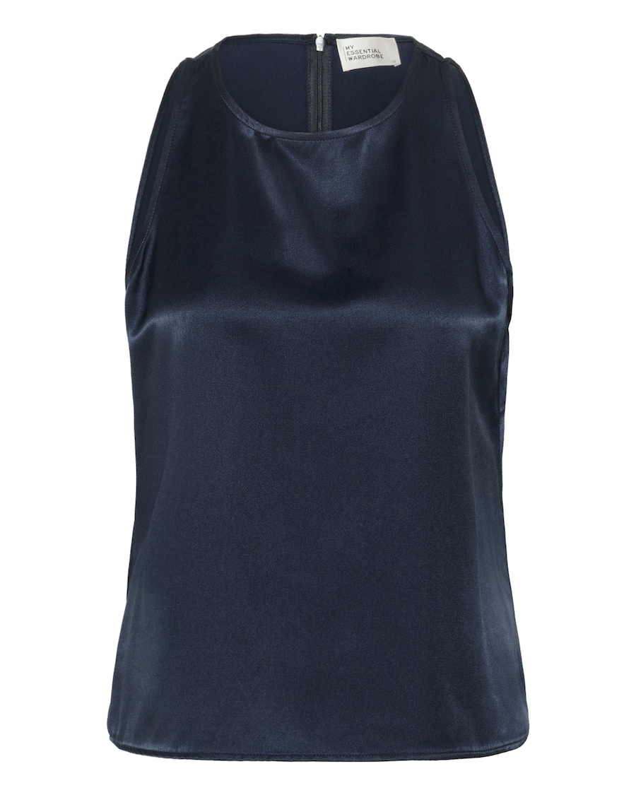 

Блуза My Essential Wardrobe Estelle, темно-синий