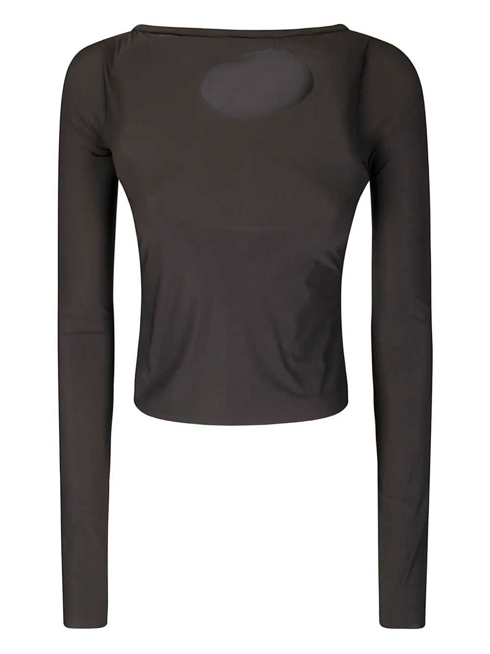 

Топ с вырезами и длинными рукавами Ottolinger, коричневый