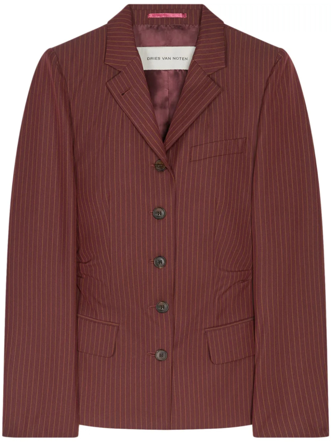

DRIES VAN NOTEN шерстяной пиджак, красный