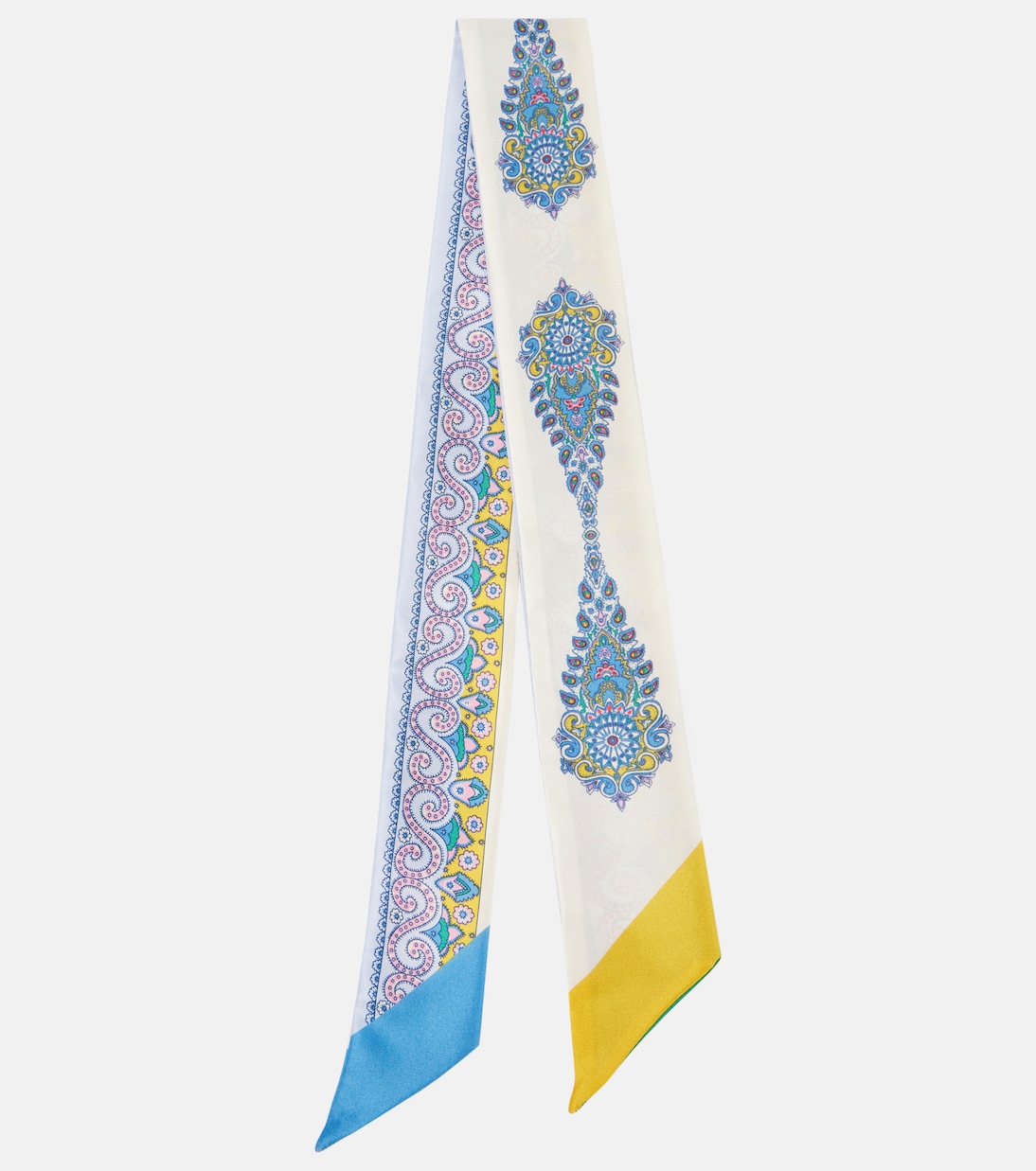

Шелковый шарф с узором пейсли Etro, Stampa F.Do Bianco
