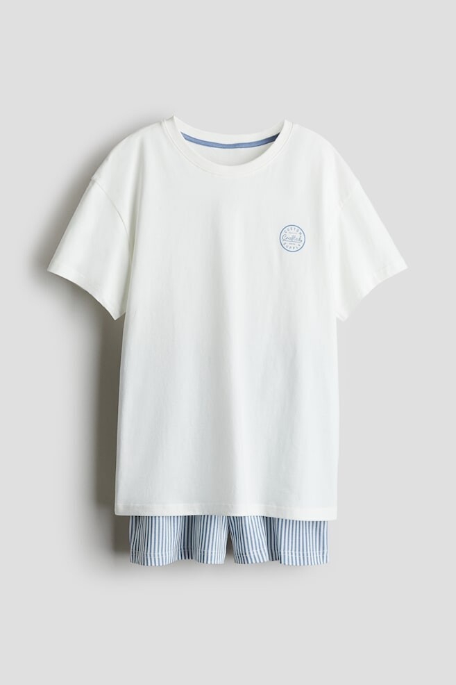 

Пижама из хлопкового джерси H&M, мультиколор
