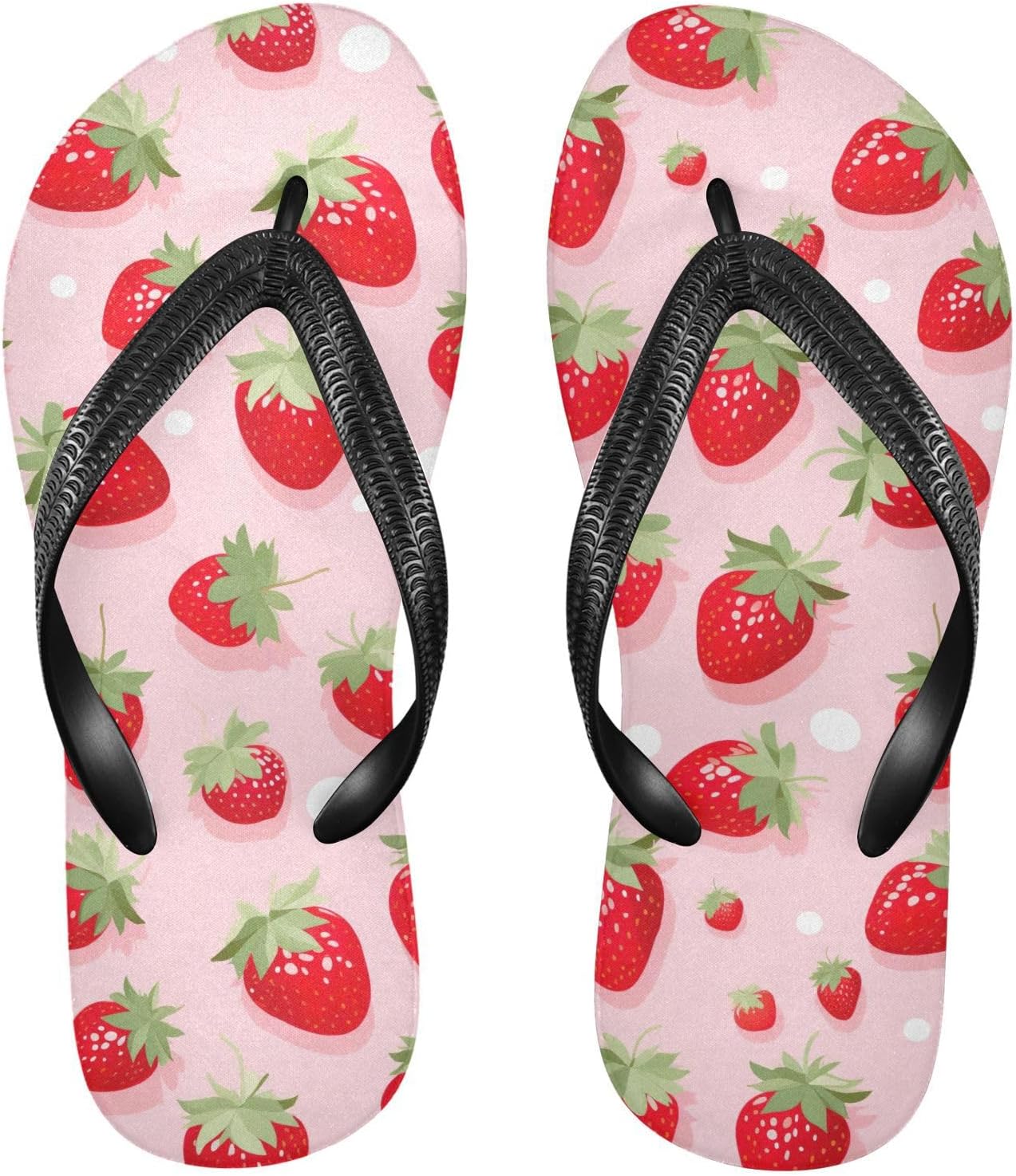 

Женские и мужские слипоны SPRIPORT из акварельной клубнично-розовой кожи, удобные повседневные шлепанцы с мягкой стелькой и нескользящей резиновой подошвой для ванной, душа, пляжа и летних прогулок