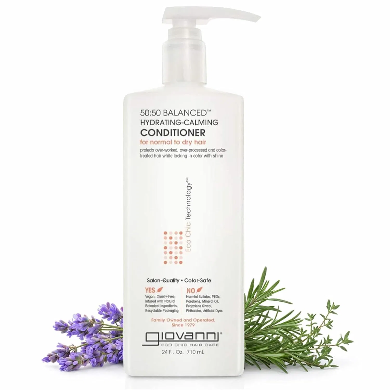 Увлажняющий кондиционер «50:50 Balanced Hydrating Calming» 710 мл от Giovanni Cosmetics Giovanni