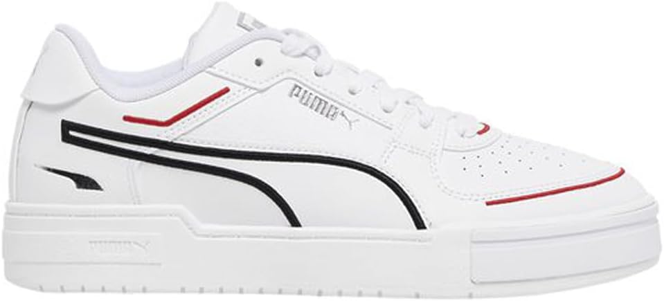 

Мужские кроссовки PUMA Ca Pro с вышивкой и шнуровкой, повседневные - белые