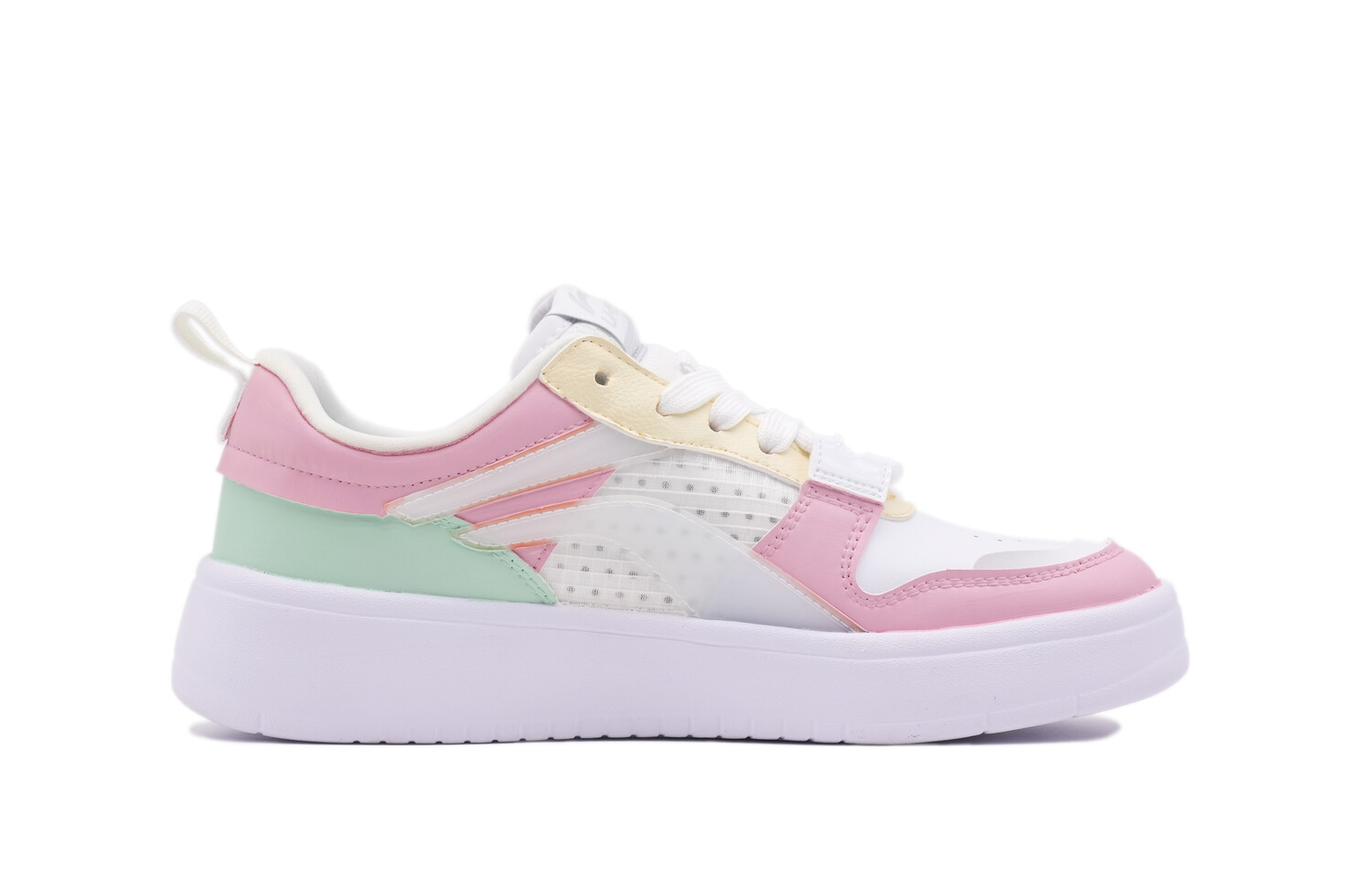 

Кроссовки LINING Skateboarding Shoes Women's Low-top Pink/white, розовый