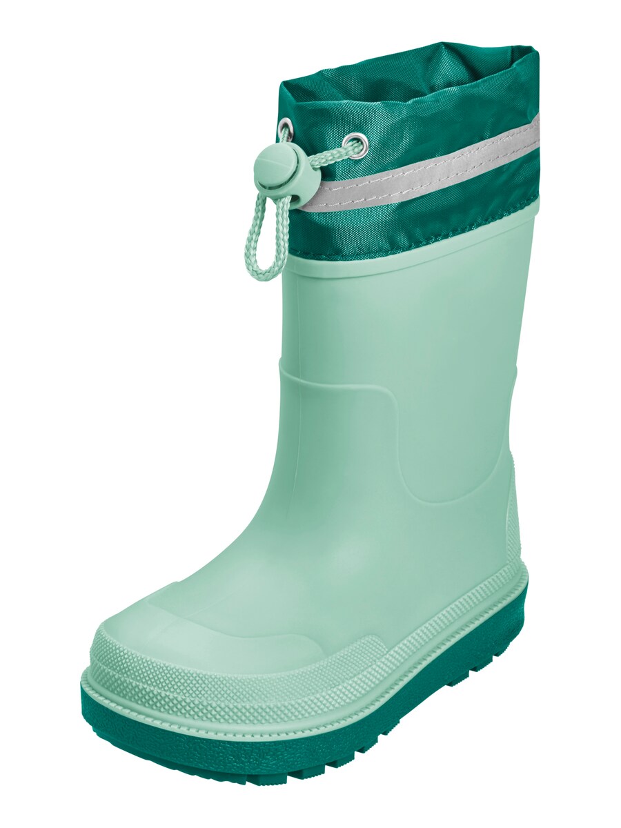 

Резиновые сапоги PLAYSHOES, зеленый/пастельно-зеленый