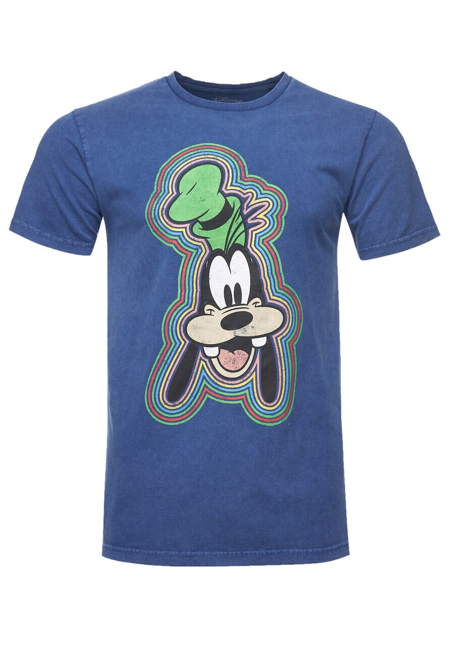 

Классическая футболка Recovered Shirt Disney Goofy Outline, синий