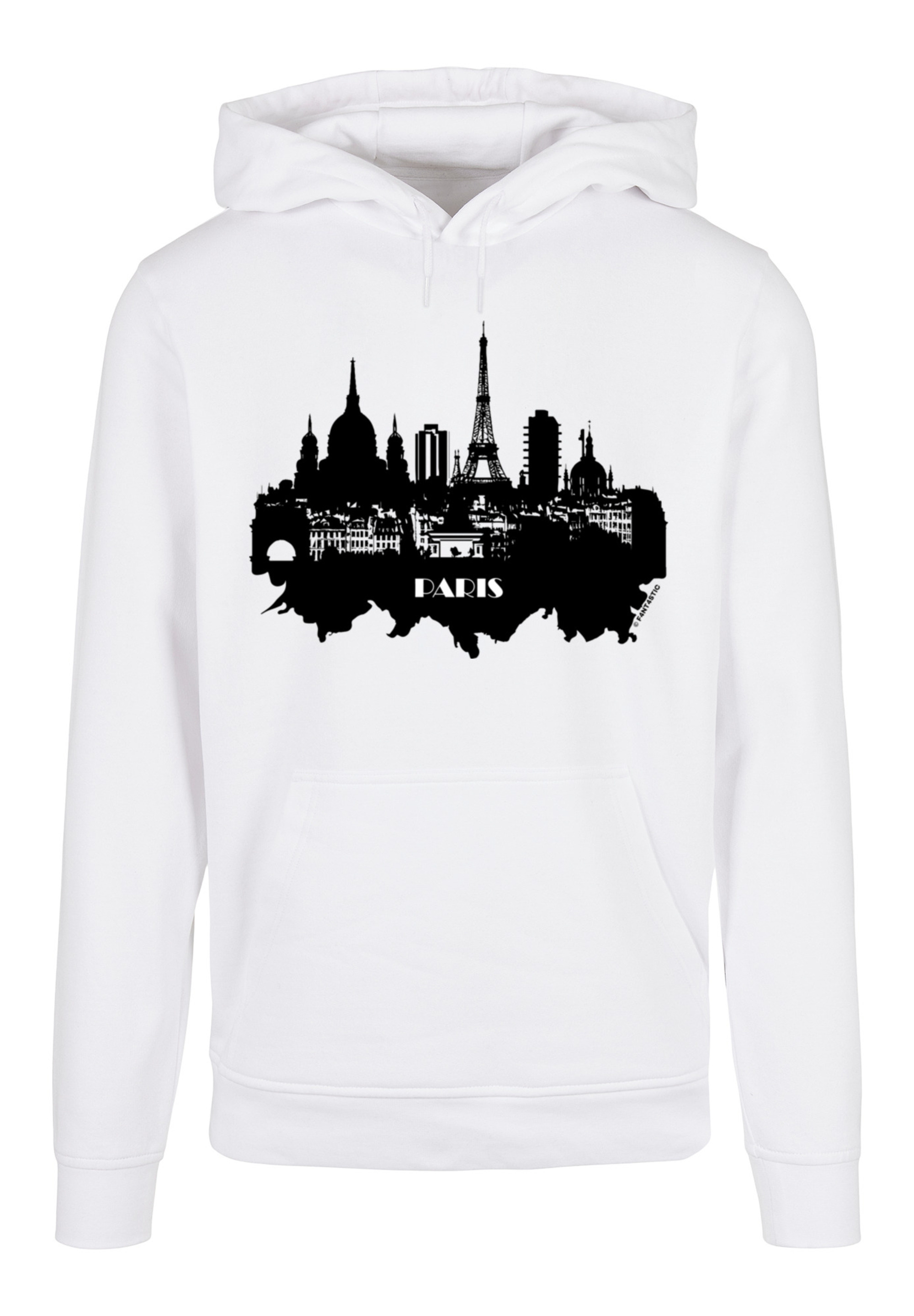 

Пуловер F4NT4STIC Basic Hoodie PARIS SKYLINE HOODIE, белый