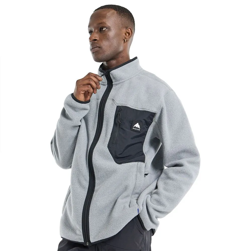 

Толстовка Burton Cinder full zip, серый
