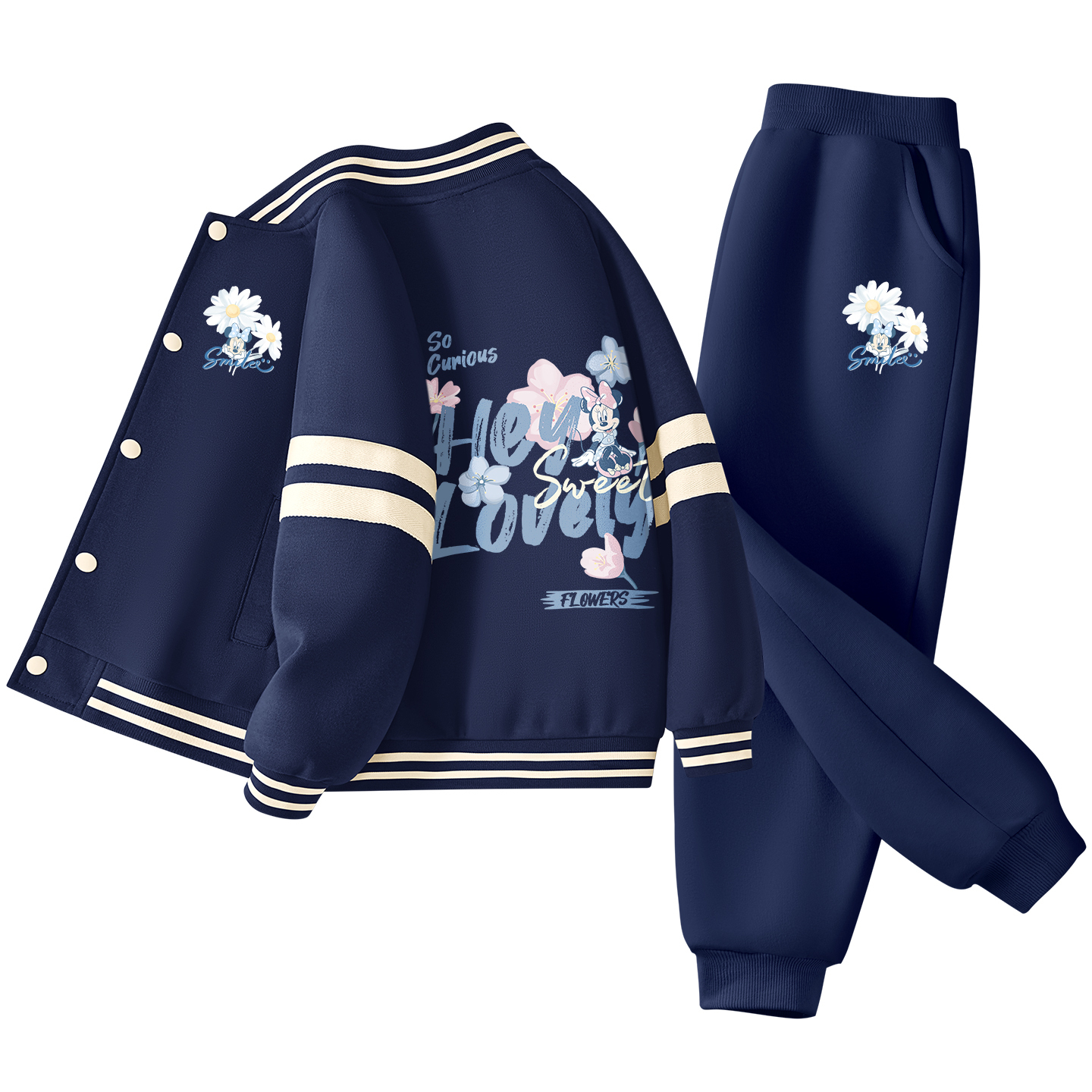 

Детская повседневная спортивная одежда Disney, синий