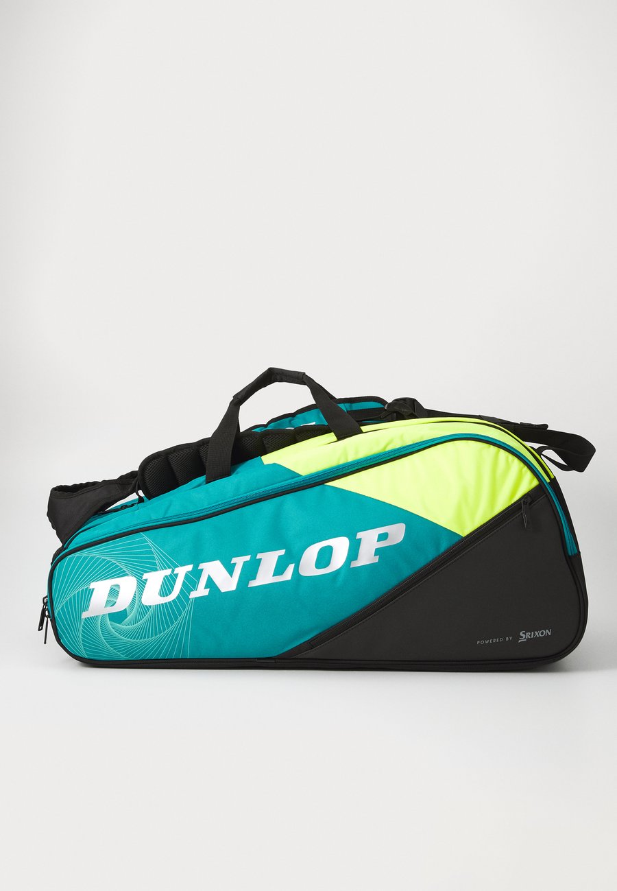

Спортивная сумка Dunlop TAC SX PERFORMANCE RACKET UNISEX, Teal/Black/Yellow/Teal