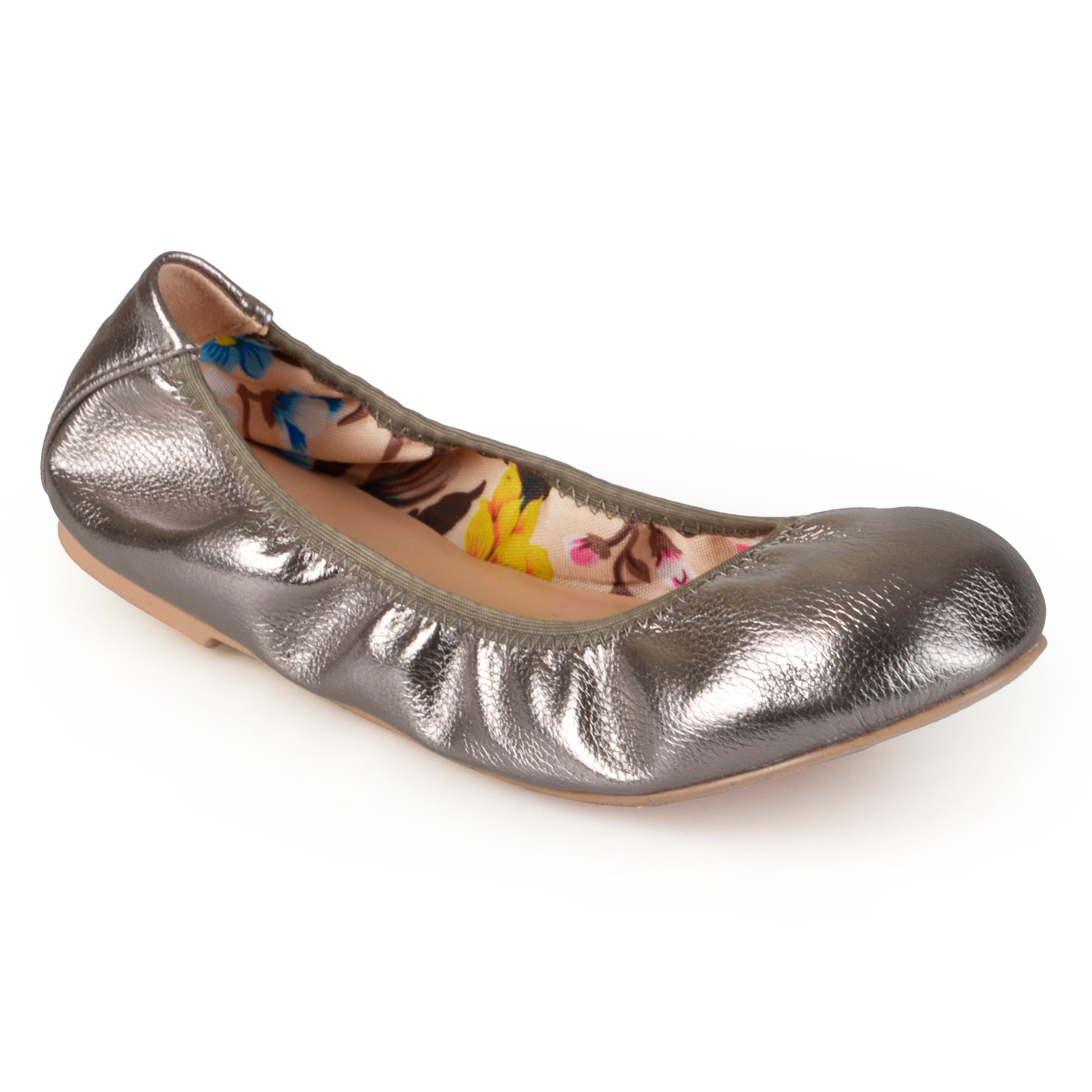 Балетки женские Journee Collection, цвет pewter
