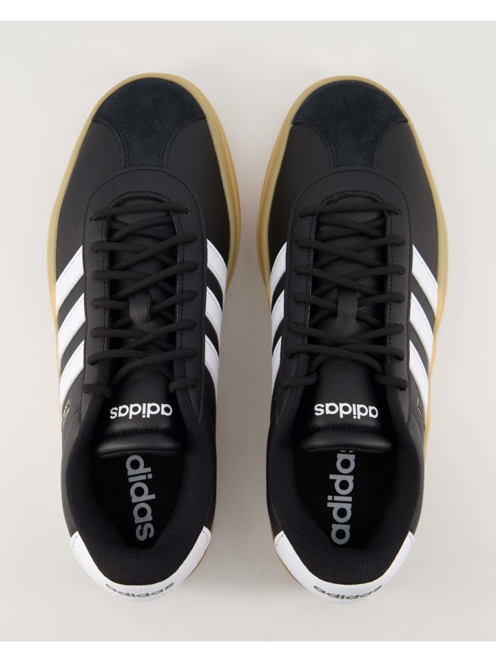 Кроссовки на шнуровке adidas, черный — фото 4