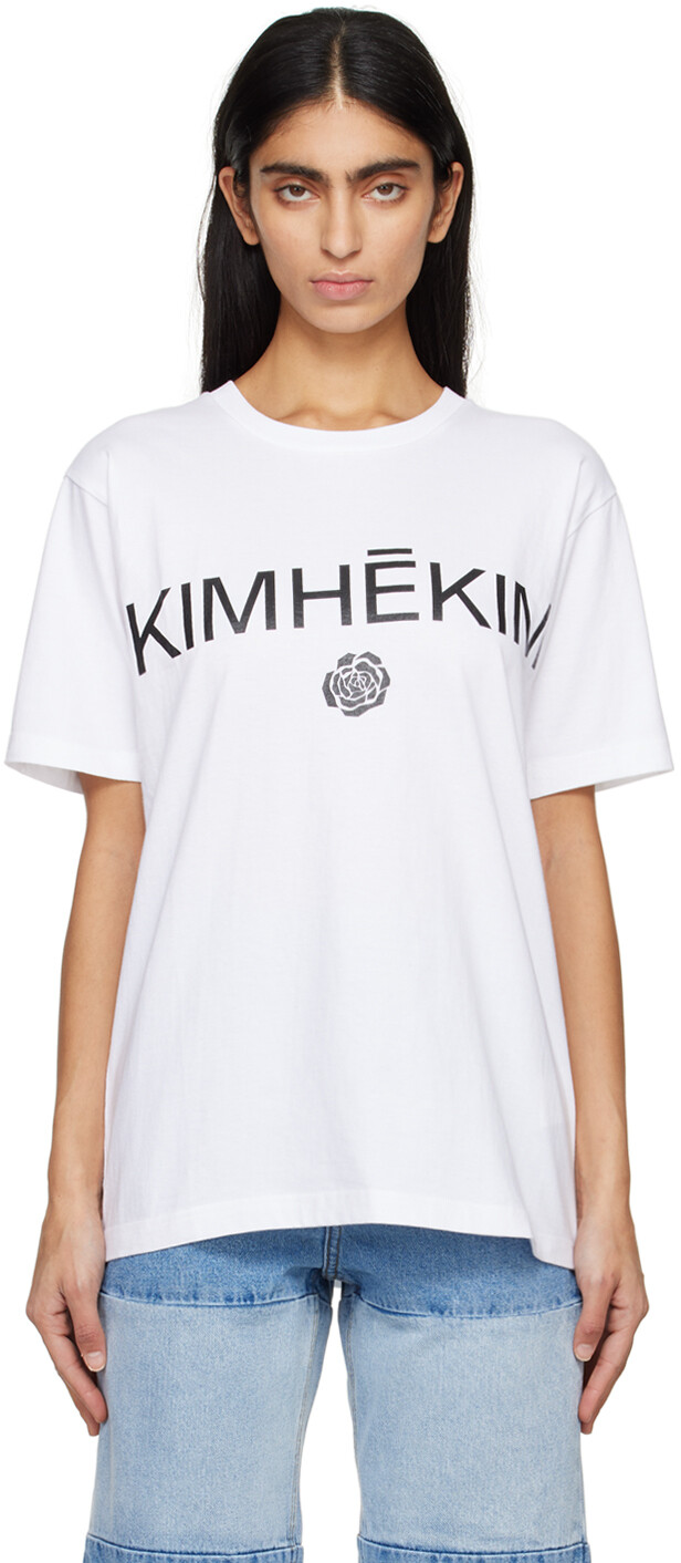 

Футболка с белой розой Kimhēkim
