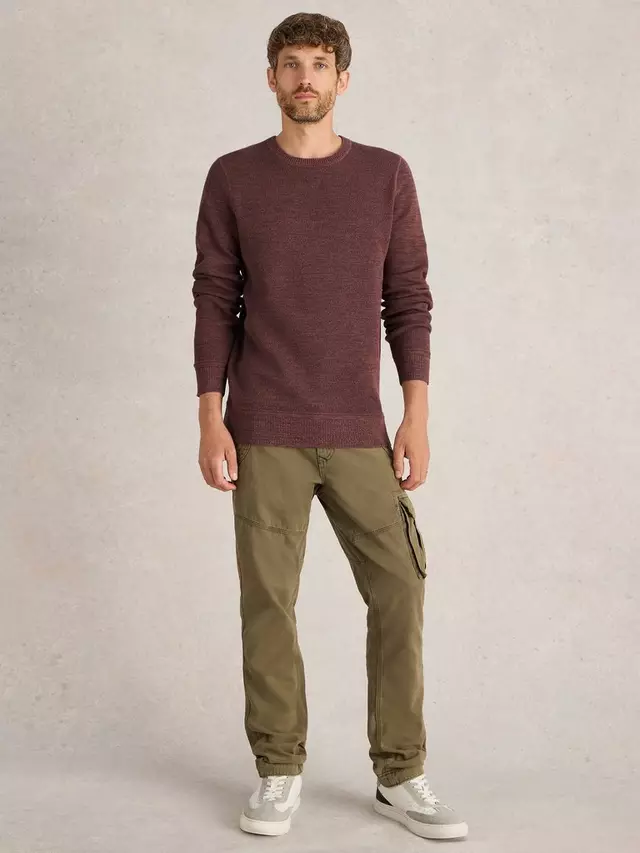 

Джемпер White Stuff Attadale Organic Cotton, бордовый