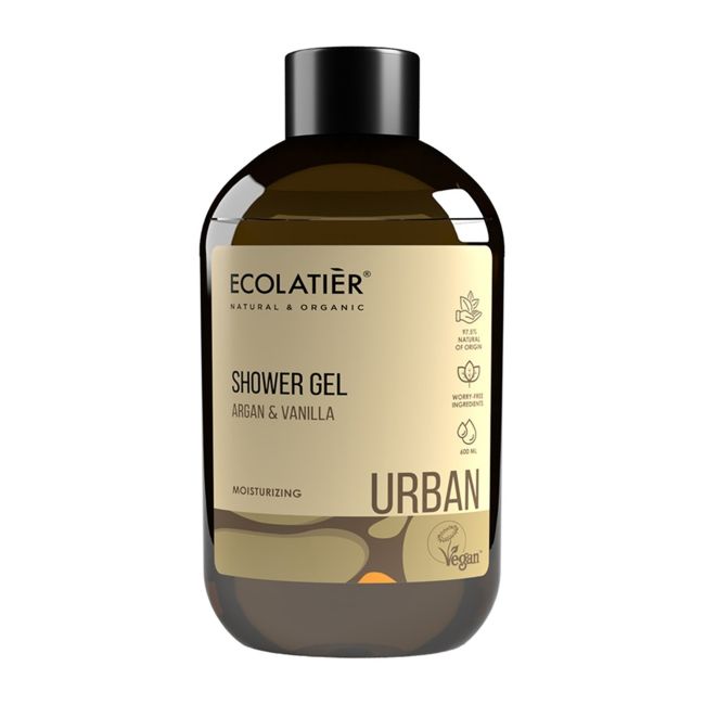 

Гель для душа Urban Argana & Vanilla Ecolatier, 600 мл